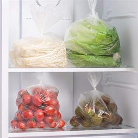 img 2 attached to 9527 Product 12x20 Clear Plastic Produce Bags - 350 Bags/Roll | Food Storage Bags