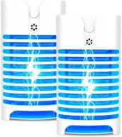 🦟 bug zapper, electric mosquito zapper, mosquito killer - electronic insect & fly killer for outdoor and indoor (2 packs) logo