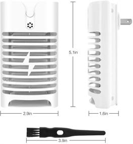 img 1 attached to 🦟 Bug Zapper, Electric Mosquito Zapper, Mosquito Killer - Electronic Insect & Fly Killer for Outdoor and Indoor (2 Packs)