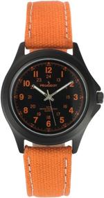 img 3 attached to Peugeot Womens Aviator Orange Quartz