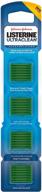 listerine ultraclean access flossers disposable heads fresh mint crystals - efficient dental flossing kit, 28 each (pack of 3) logo