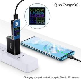 img 3 attached to 🔌 iSeekerKit 3.0 Fast Charging Wall Charger with 4-Ports USB Adapter - Compatible with Galaxy S9 S8 Note 8 9, iPhone, iPad, Tablet, and 10W Wireless Charger