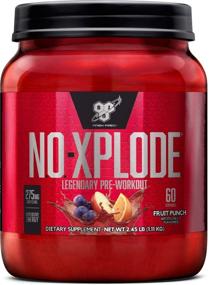img 4 attached to Enhance Your Workout with BSN N.O.-XPLODE 🏋️ Pre Workout Supplement - Fruit Punch Flavor, 60 Servings