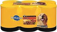 🐾 pedigree wet foods: premium 6 count choice food for happy pets logo