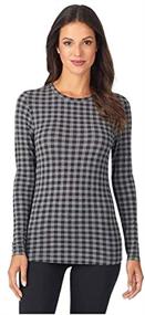 img 1 attached to 🌟 Comfortably Stylish: Cuddl Duds Women's Softwear Stretch Clothing