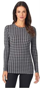 img 2 attached to 🌟 Comfortably Stylish: Cuddl Duds Women's Softwear Stretch Clothing