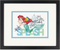 🧜 dimensional delight: dive into creativity with disney make a splash princess ariel cross stitch kit! logo