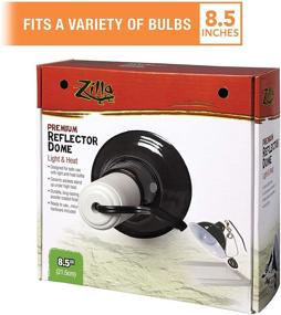 img 3 attached to 🌿 Enhance Your Reptile's Habitat with Zilla Premium Reflector Domes 8.5 Inches