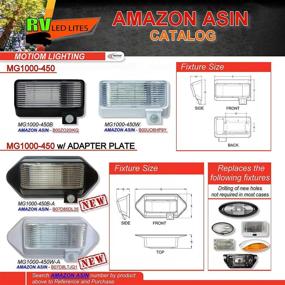 img 2 attached to 🌞 MG1000-450W: High-Performance 12V RV Security Flood Light with Motion Sensor, Battery Monitoring and EMI Suppression