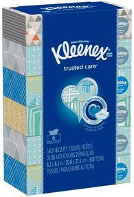 img 3 attached to Бумажные салфетки Kleenex для ежедневного использования, 85 штук (6 упаковок)