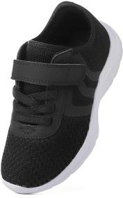 img 3 attached to 👟 PromArder Girls' Toddler Little Running Sneakers Shoes