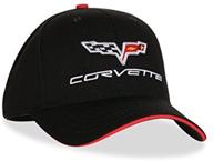 🧢 c&amp;w corvette hat: exterior color matched with c6 logo - perfect for corvette enthusiasts logo