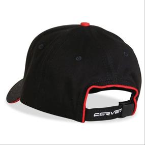 img 1 attached to 🧢 C&amp;W Corvette Hat: Exterior Color Matched with C6 Logo - Perfect for Corvette Enthusiasts