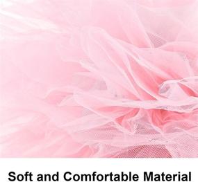 img 2 attached to 👗 Dazzle in Style: Adult Tutu Skirt - Tulle Tutus for Women, Teens Ballet Skirts with Classic 5 Layers