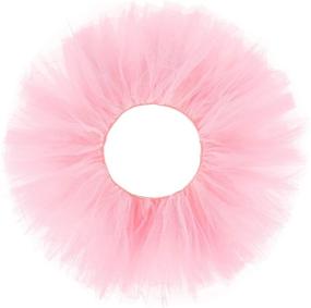 img 3 attached to 👗 Dazzle in Style: Adult Tutu Skirt - Tulle Tutus for Women, Teens Ballet Skirts with Classic 5 Layers