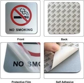 img 3 attached to 🚬 DealzEpic Smoking Adhesive Acrylic 3 95X3 95: Versatile and Effective Tobacco Accessory