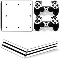 🎮 premium white vinyl decal protective skin cover for ps4 pro console & controller - gam3gear логотип