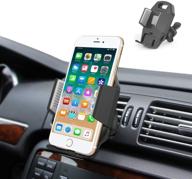 📱 360° rotation upgrade car vent phone holder - ilikable air vent mount cradle compatible with iphone samsung galaxy huawei lg nokia gps and more logo