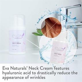 img 2 attached to Eva Naturals Neck Firming Cream - 1.7 oz Airless Pump: Combat Sagging Neck, Face, and Décolleté with Wrinkle-Fighting and Youth-Enhancing Formula Containing Vitamin C