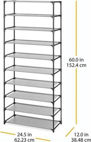 img 1 attached to 🗄️ Maximize Space with the Whitmor Spacemaker 10-Tier Tower: Organize & Declutter Efficiently