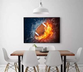 img 2 attached to ⚽ DIY 5D Diamond Painting Футбол по номерам: комплекты полного бурения для взрослых - хрустальное роз´ранение рисунком домашнего декора подарок (любителю футбола)