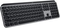 💡 enhanced illuminated wireless keyboard for mac - logitech mx keys - bluetooth/usb логотип