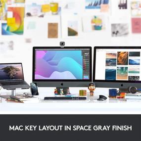 img 3 attached to 💡 Enhanced Illuminated Wireless Keyboard for Mac - Logitech MX Keys - Bluetooth/USB