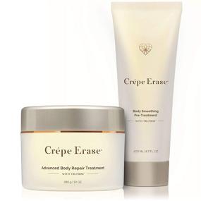 img 4 attached to 🍊 Revitalize Your Skin with Crepe Erase-2-Step Advanced Body Treatment System Kit in Original Citrus Scent