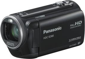 img 4 attached to Black Panasonic HDC-SD80K HD SD 🎥 Card Camcorder - Discontinued by Manufacturer (SEO Optimized)