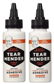 img 1 attached to 👕 Tear Mender (2 oz. Bottle - 2 Pack): Powerful Fabric Adhesive for Quick Repairs