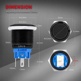 img 3 attached to Superior Performance: DaierTek Waterproof Latching Pre Wired Illuminated - Ideal for All Environments