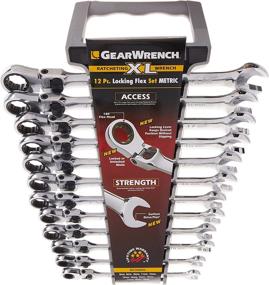 img 4 attached to 🔧 Efficient Flex Head Ratcheting Combination: GEARWRENCH 85698