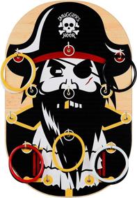 img 4 attached to 🏴 Smugglers Hook: Pirate Ring Toss Game - Fun for Kids, Teens, and Adults! Ideal for Pirate Parties, Classroom Events, or Family Game Nights