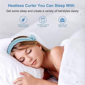 img 1 attached to Curling Headband Odor Free Heatless Sleeping