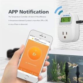 img 3 attached to 🐠 Inkbird C929A: Smart Digital WiFi Temperature Controller for Aquarium Fish Tank- Enhance Aquatic Life with Wireless Thermostat for Reptiles & Terrarium