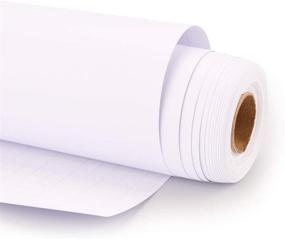 img 4 attached to Cootack White Permanent Adhesive Vinyl Roll - Ideal for Signs, Scrapbooking Craft Stickers | Compatible with Silhouette Cameo and Other Cutting Machines | 12'' x 50''