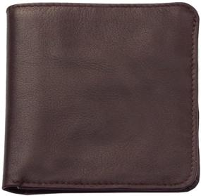 img 2 attached to 👝 Piel Leather Hipster Wallet in Black - Men's Accessories for Card Cases & Money Organizers