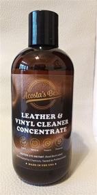 img 3 attached to 🧽 Acosta's Best Leather & Vinyl Cleaner Concentrate – Restore Shine and Revitalize Your Leather (8 oz) - Made in USA