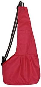 img 1 attached to Pet Dog Puppy Cat Carrier Bag - Single Shoulder Oxford Cloth Sling Dog and Cat Carrier