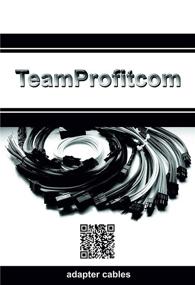 img 1 attached to Набор кабелей удлинителей вентилятора TeamProfitcom длиной 24 дюйма с оплеткой из плетеного плетения - Адаптер питания вентилятора ПК, кабель вентилятора охлаждения (3 шт.)