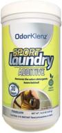 ultimate odor-eliminating solution: odorklenz sport laundry additive neutralizes workout clothes' body odors - powder format logo