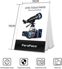 img 3 attached to ParaPace 250 Sheets/5 Booklets Photo Lens Cleaning Tissue Paper & 3 PCS Microfiber Cleaning Cloth - Ideal for Camera Lenses, Microscopes, Computer Screens, Magnifiers, and Glasses