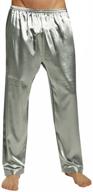 silk moda pajama lounge silver men's clothing logo