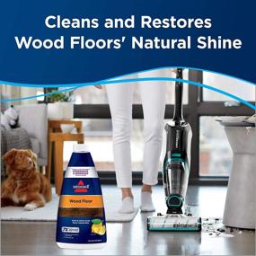 img 2 attached to 🧹 Bissell Crosswave Wood Floor Cleaning Formula 32 oz - 1929 | Enhances Redwood Surfaces | 32 Fluid Ounces
