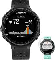 🏃 enhanced sports tracking: garmin forerunner 235 gps sport watch with built-in wrist-based heart rate monitor and bonus deco gear screen protector logo