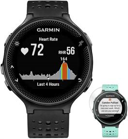 img 4 attached to 🏃 Enhanced Sports Tracking: Garmin Forerunner 235 GPS Sport Watch with Built-in Wrist-Based Heart Rate Monitor and Bonus Deco Gear Screen Protector