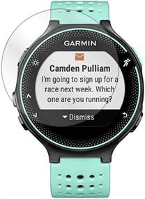 img 1 attached to 🏃 Enhanced Sports Tracking: Garmin Forerunner 235 GPS Sport Watch with Built-in Wrist-Based Heart Rate Monitor and Bonus Deco Gear Screen Protector