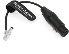 img 1 attached to 🔌 Alvin's Cables 5 Pin 00 Male Right Angle to XLR 3 Pin Female Cable for Z CAM E2 Camera