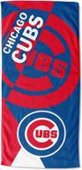 🧩 mlb puzzle oversized beach towel – officially licensed, absorbent towels, 34" x 72 logo