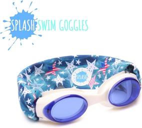 img 2 attached to Splash Merica Swim Goggles Fashionable